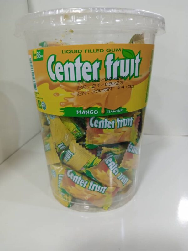 Center Fruit Banana Flavour cup