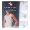 C.P POLO ASSN Three classic Ribbed Tanks XL